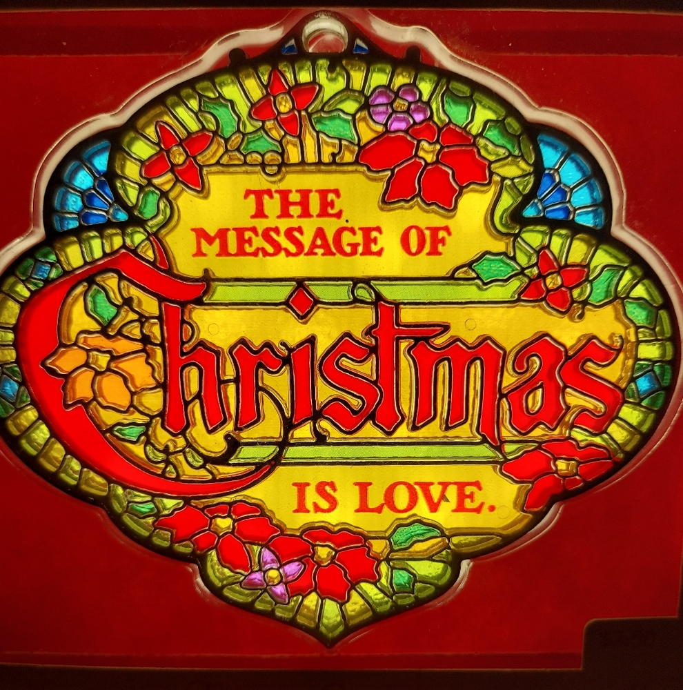 Hallmark tree-trimmer collection Christmas is Love ornament